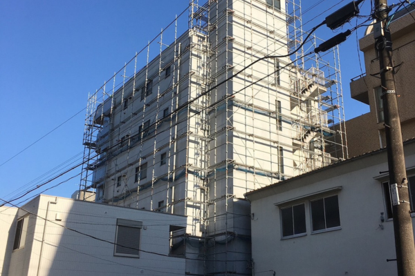 株式会社Clampの足場工事施工例