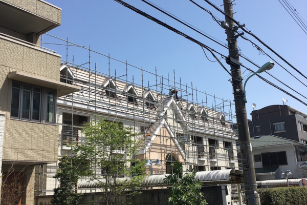 株式会社Clampの足場工事施工例